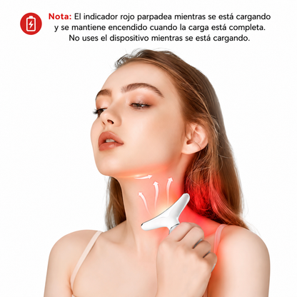 Masajeador Facial y Cuello LED