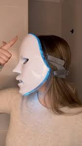 Demostración de Mascarilla Facial LED Terapia 7 Modos