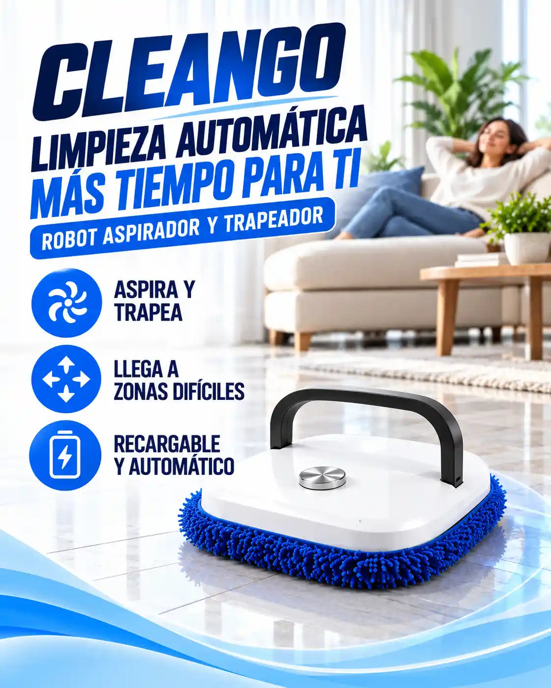 CleanGO | Limpieza automática, más tiempo para ti
