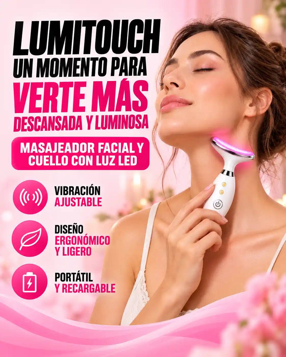 LumiTouch | Tu momento de cuidado facial en casa