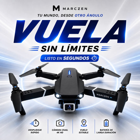 Dron con Cámara HD | Fácil de Volar y Transportar